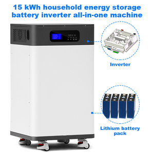 Off-grid Solar Power System 15kWh IP65 Stackable-Lithium <b>Battery</b> Integrated <b>Backup</b> Solution - Product Image 2
