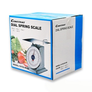 Veidt Weigh 20kg Dial <b>Scale</b> Spring With Stainless Steel Tray Waterproof 60 <b>Mechanical</b> Platform 100 150 Single Dual K20 K20kg Dia - Product Image 4