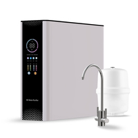 Système de filtration d'eau par osmose inverse 800 GPD, purificateur sans réservoir à haut débit sous évier avec affichage TDS intelligent pour usage domestique et extérieur
