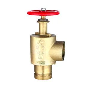 UL and FM Certification Fire Hose Angle Valve High quality brass valve factory
