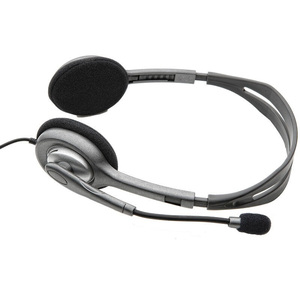 <span class=keywords><strong>Logitech</strong></span> H110-<span class=keywords><strong>auriculares</strong></span> multifunción para música, estéreo, color gris claro - Product Image 4