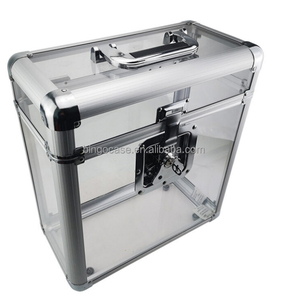 Boîte de rangement <span class=keywords><strong>pour</strong></span> <span class=keywords><strong>disques</strong></span> <span class=keywords><strong>vinyles</strong></span> en vinyle transparent en acrylique, boîte de rangement <span class=keywords><strong>pour</strong></span> albums en aluminium <span class=keywords><strong>pour</strong></span> <span class=keywords><strong>disques</strong></span> de 12 pouces - Product Image 2