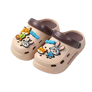 Chaussures à trous imperméables et respirantes en EVA pour enfants, style zoo, pour toutes les saisons, utilisation en extérieur/intérieur, antidérapantes et résistantes à l'usure - Product Image 6