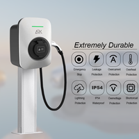 Chargeur de Véhicule Électrique 7kW à Double Montage |   Installation flexible pour appartements et condos