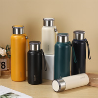 Bouteille d'infuseur de thé en acier inoxydable infusé aux fruits de 800ml tasse de voyage étanche café thé thermos avec infuseur pour chaud et froid
