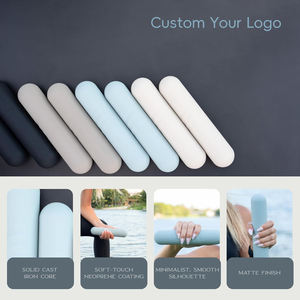 Mancuernas Recubiertas de Silicona Ajustables Antideslizantes con Agarre Suave EIGFOH, Unisex, 1-2.5 kg, para Uso Doméstico, Ejercicios de Brazos, Entrenamiento de Fuerza - Product Image 5