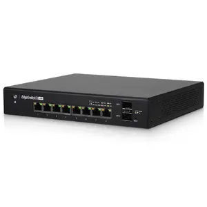 UBNT EdgeSwitch ES-8-150W 24V 48V 8-port POE Gigabit Network Management Switch Supports 802.3af/at