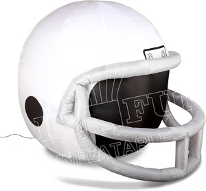 Événements en plein air publicité gonflables modèles casque de Football <span class=keywords><strong>sportif</strong></span> maillot joueurs de Football gonflable pour les événements - Product Image 1
