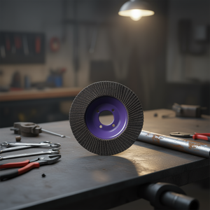 Disque à lamelles en corindon Ttake 115x22 mm, grain 60, pour ponçage - Product Image 3