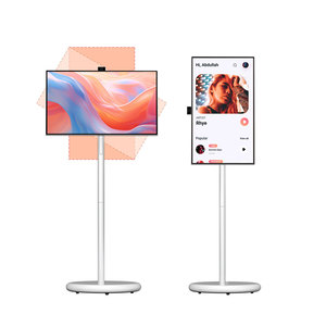 Mô hình mớ<span class=keywords><strong>i</strong></span> di động thông minh <span class=keywords><strong>TV</strong></span> H01-J vớ<span class=keywords><strong>i</strong></span> HD Màn hình LED Android 15 Tủ màu trắng được xây dựng trong máy ảnh màn hình cảm ứng LCD <span class=keywords><strong>TV</strong></span> di động - Product Image 4