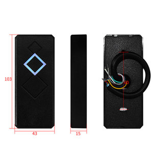 DC12V 스마트 카드 리더 NFC ISO 14443A 비접촉식 <span class=keywords><strong>RFID</strong></span> 액세스 제어 <span class=keywords><strong>13.56MHz</strong></span> Wiegand 34 카드 리더 - Product Image 5