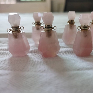 Pendentif de bouteille de parfum en cristal d'oeil de tigre naturel sculpté à la main <span class=keywords><strong>bijou</strong></span> de parfum élégant pour dames bijoux décor cadeau - Product Image 4