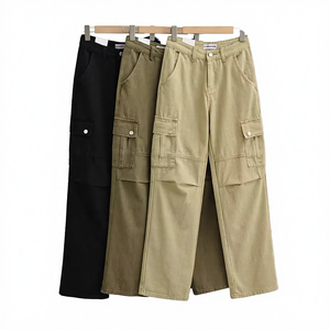 Pantalón Cargo de Diseño Moderno 2026, Tipo Jogger, Algodón/Poliéster, Multibolsillos para Hombre - Product Image 1