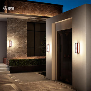 Lámpara de Pared Exterior Impermeable, Lámpara de Puerta de Villa de Acero Inoxidable, Nueva Lámpara China para Patio Exterior, Pilar de Puerta, Muro Perimetral - Product Image 2