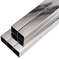 Tuyau carré en acier inoxydable sans soudure ASTM 316L 316, diamètre extérieur 1/8"-24", pour applications marines, chimiques, offshore et processus pharmaceutiques.