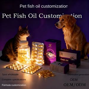 แคปซูลน้ำมันปลาสำหรับสุนัขและแมวที่ปรับแต่งได้ - รับผลิตแบบ OEM/ODM พร้อมโลโก้ อาหารเสริมสุขภาพอเนกประสงค์ - Product Image 6