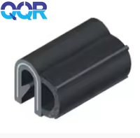 QQR Bande de caoutchouc EPDM personnalisée de haute qualité pour boîte de distribution de porte automobile / porte d'armoire, découpe sur mesure, forme personnalisée, respectueuse de l'environnement