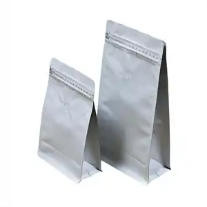 Side Gusset Recycle Bags Packaging Reusable Small 1Kg Plastic Resealable Organza Roast Roasted Sample Sealable For Coffee Bag