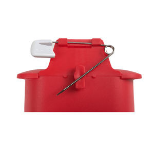 Boîte à appâts Shimano Cs 034n pour la pêche en eau douce, rouge, à suspendre à la taille, étanche, résistante à l'humidité, multi-usages, étui de rangement pour la pêche - Product Image 2