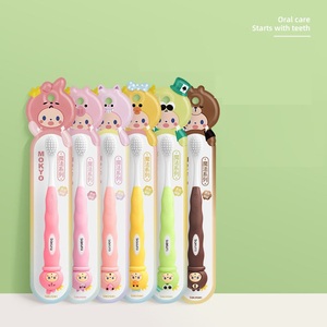 Cepillo de Dientes Infantil de Pelo Suave con Diseño de <span class=keywords><strong>Mono</strong></span> de Dibujos Animados SAKURA, Personalizado, con <span class=keywords><strong>Mango</strong></span> Antideslizante de PP y Funda de Goma - Product Image 5