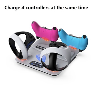 <span class=keywords><strong>Base</strong></span> <span class=keywords><strong>de</strong></span> Refrigeración Multifuncional Vertical con Cargador para Controles, Soporte para Auriculares y Ganchos <span class=keywords><strong>de</strong></span> Almacenamiento para Consola <span class=keywords><strong>PS5</strong></span> Pro/<span class=keywords><strong>PS5</strong></span> Slim/<span class=keywords><strong>PS5</strong></span> - Product Image 4
