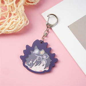 Portachiavi Anime Cartoon Personalizzato Professionale con Movimento Divertente in Acrilico - Product Image 4