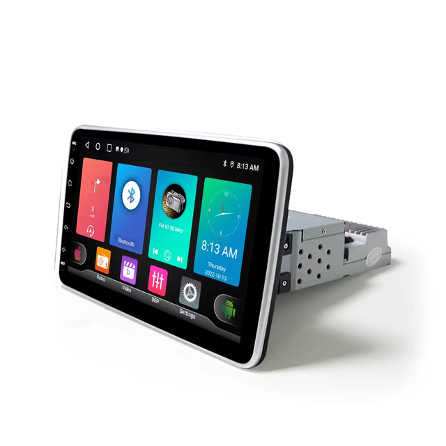 Universal 1 Din 9 10.1 Inch Android Multimedia Player Car Dvd Player Frame Rotatable 360 Degree Car Rotating Car Radio