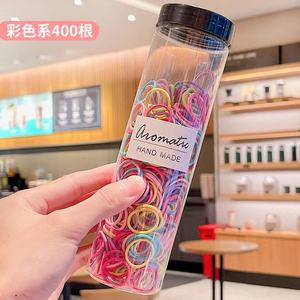 Simpatica cravatta elastica per bambini 300 pezzi per capelli Color caramella cravatte per bambini e bambine in stile dolce - Product Image 6