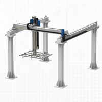 Table coulissante linéaire à crémaillère croisée 2 axes sur mesure, manipulateur de chargement/déchargement à portique multi-axes robuste, garantie 1 an