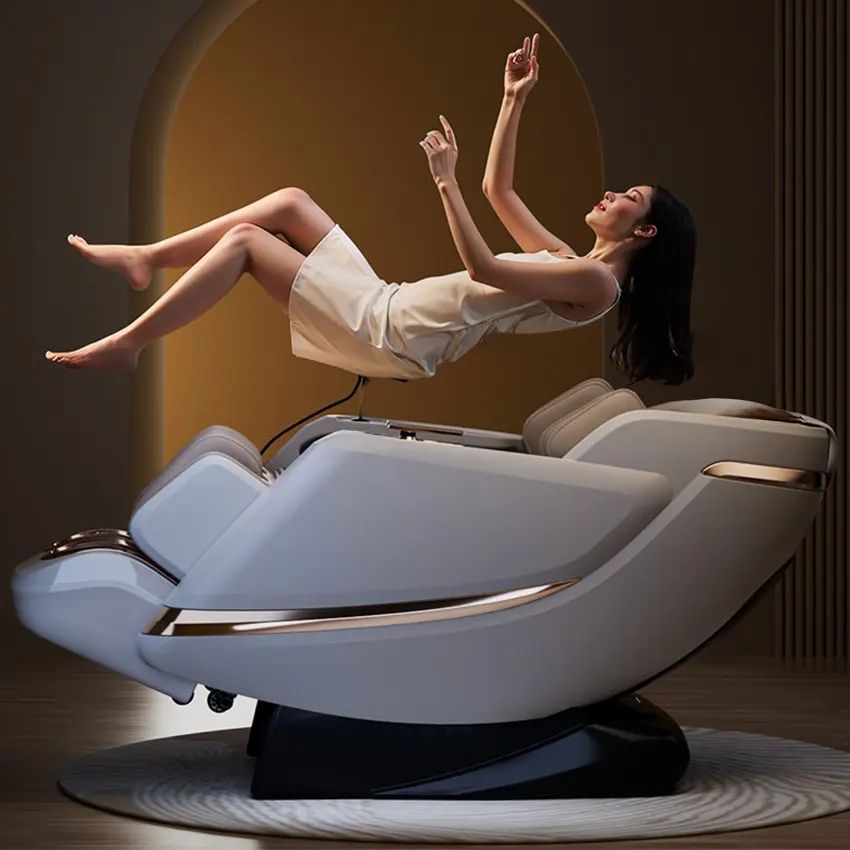 ORANGLES Mostar 2025 Dual Core Zero Gravity Massage Chair | 4D & 3D Thai Full Body Massager | Doha, Qatar - high resolution display - exposing craftsmanship - Image 2 of 5 | built for everyone | Mostar 2025 Dual Core Zero Gravity Massage Chair | 4D & 3D Thai Full Body Massager | Doha, Qatar for sale Georgia | Free Shipping ORANGLES