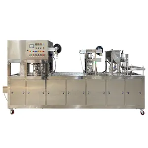 Honey/Water/Juice/Ice Cream Yogurt Filling Machine Automatic Cups Sealing Sealer Machine