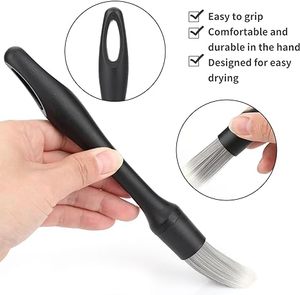 Kit de brosses à poils de sanglier pour <span class=keywords><strong>voiture</strong></span> <span class=keywords><strong>Brosse</strong></span> à poils de sanglier pour intérieur et extérieur sans rayures en microfibre <span class=keywords><strong>anti</strong></span>-chimie pour <span class=keywords><strong>voiture</strong></span> - Product Image 3