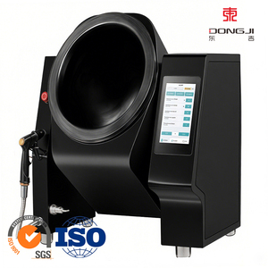 Robot de cuisine électrique intelligent en acier inoxydable, machine à faire sauter automatiquement avec fonction de nettoyage facile pour la restauration - Product Image 2