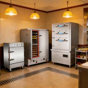 Vaporera Industrial de Gran Capacidad para Dumplings, Arroz y Otros Alimentos, con Bandeja y Estante, para Restaurantes - Product Image 2