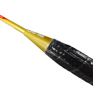 Raquette de badminton Ling Mei de haute qualité, super légère, 400 Top Carbon Fiber 4U - Product Image 4