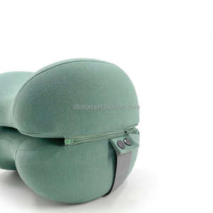 Almohada de masaje multifuncional Vibración eléctrica Compresa caliente Tracción cervical Camilla espinal Corrector de joroba de cuello - Product Image 1