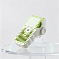 Cepillo Pulverizador Multifuncional Ecológico Plegable para Aseo de Mascotas, Reutilizable, Impermeable IPX7, Carga USB, Bajo Ruido, Eficaz Contra Moscas