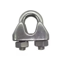 Clips de câble en acier inoxydable poli miroir de qualité supérieure, meilleur prix pour les tâches de levage et de rigging en extérieur