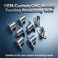 Pemesinan CNC Kustom OEM untuk Suku Cadang Baja Tahan Karat, Penggilingan, Pembubutan, Pembroaching, Wire EDM, Pengeboran, Prototipe Cepat, Elektronik