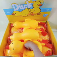 Jouet Squishy Canard Géant - Jouet Anti-Stress Kawaii Ultra Doux à Presser