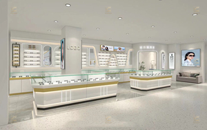Étagères d'affichage de magasin optique moderne kiosques et vitrines de lunettes de soleil à vendre en gros vitrines optiques - Product Image 6