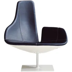 북유럽 현대 크리에이티브 디자이너 핑거 체어 호텔 빌라 거실 유리 섬유 유리 싱글 의자