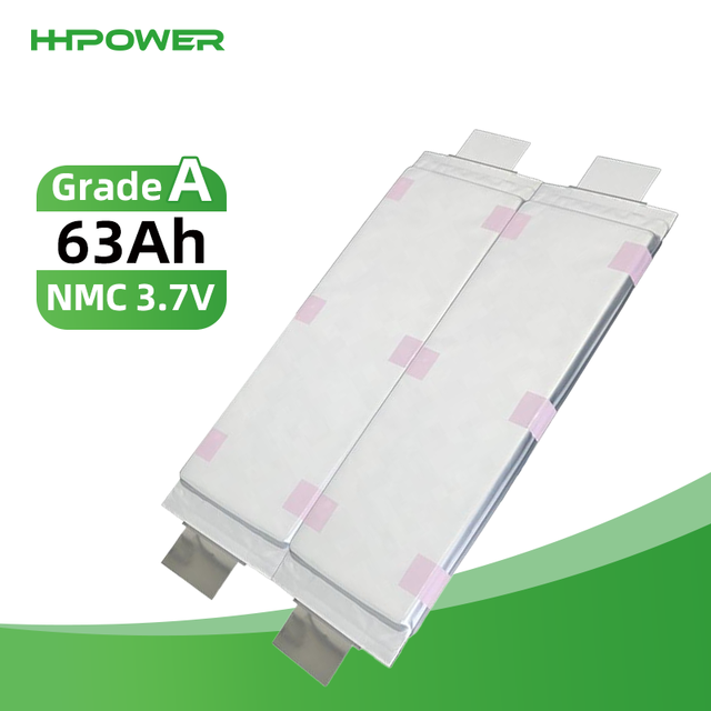 Polymer Pouch Type Lithium Ion Battery 3.6V 3.7v 63ah NMC Cells Lithium Ion Batteries