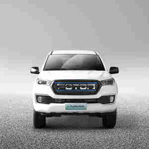 Foton 4 tekerlekler elektrikli Pick Up kamyon elektrikli arabalar çin 4WD elektrikli araba Pick Up - Product Image 5