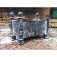 Fabricant de bacs et de jardinières rectangulaires Versailles, en acier galvanisé, en zinc, en métal, en fer, support de ressort européen, pays