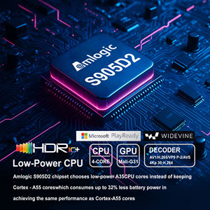 Dernier Android 14 C8 Smart <span class=keywords><strong>TV</strong></span> Box 4K Wifi6 Internet Streaming Voix à distance Prix d'usine en gros Prêt à expédier - Product Image 5