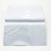 Porte-registre et porte-assurance automobile en PVC plié, personnalisé avec logo imprimé sur mesure