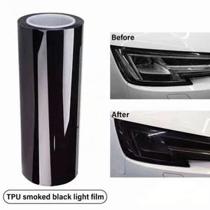 Pellicola Protettiva TPU per Fari e Fanali Auto, Anti-Graffio, Cambio Colore, <span class=keywords><strong>Nero</strong></span> Fumé, Auto-Riparante, PPF di Lusso 6 - Product Image 3