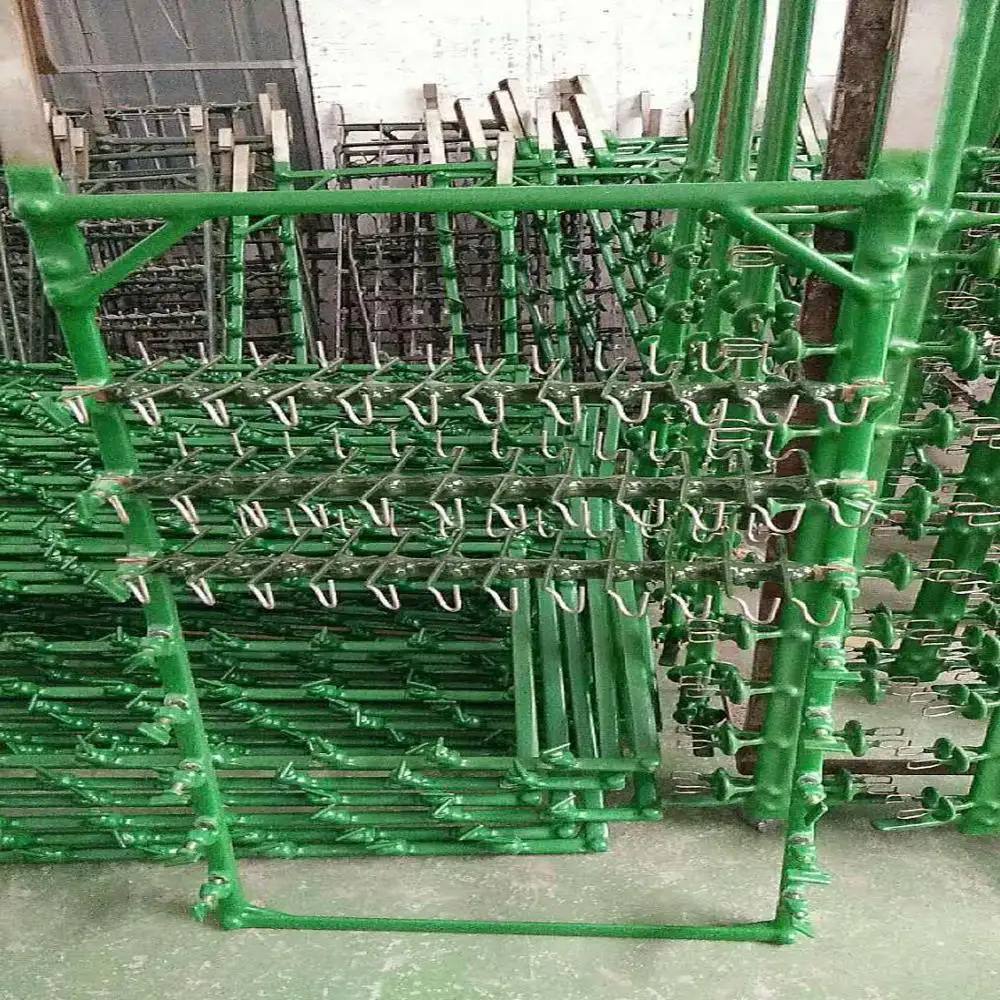 Angepasste beschichtung rack eloxieren rack für galvanik linie