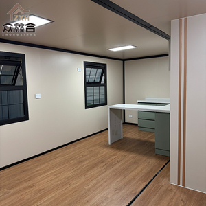 豪华现代钢结构可移动20英尺40英尺别墅模块化预制可扩展集装箱房屋预制移动小家庭 - Product Image 4